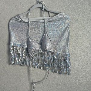Disco girl costume/bathing suit